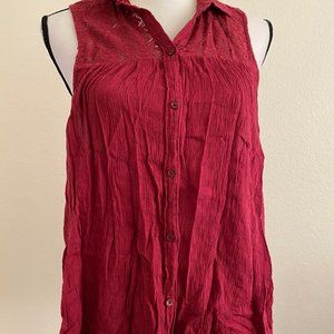 Women Button Down Short Sleeve Shirts O-Neck Summer Loose Casual Ladies Tops And